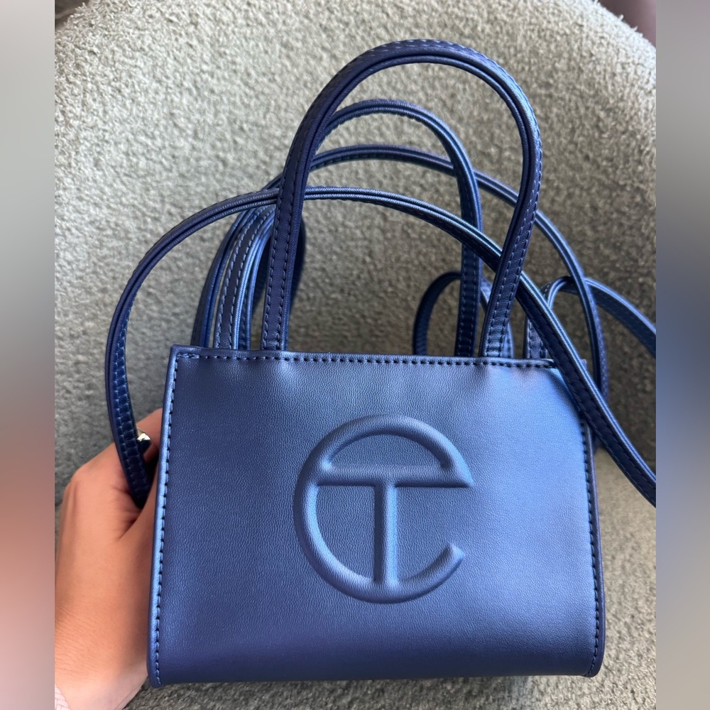 Telfar Mini Bag in Cobalt Blue